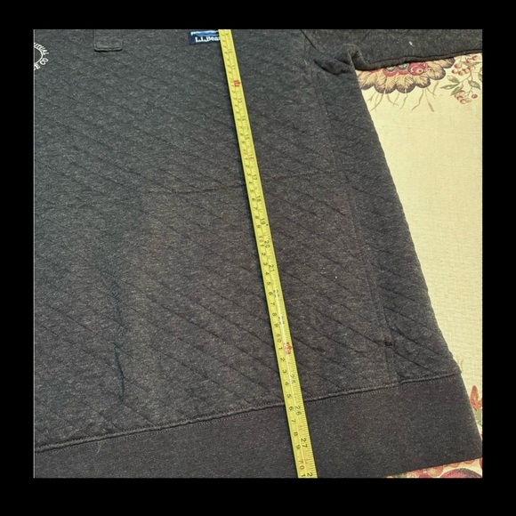 L.L. Bean Men's Quilted Pullover or Sweatshirt in a black large - Picture 11 of 11